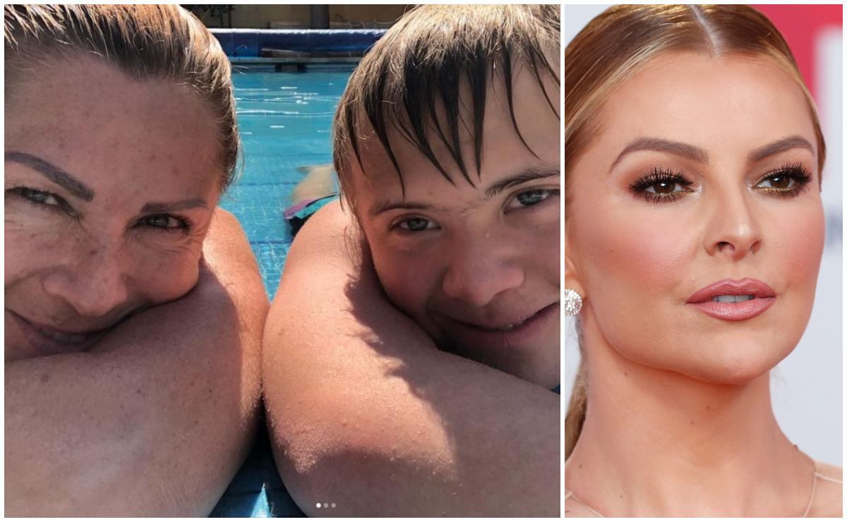 Luciano, hijo de Lety Calderón, por fin conoce a Marjorie de Sousa