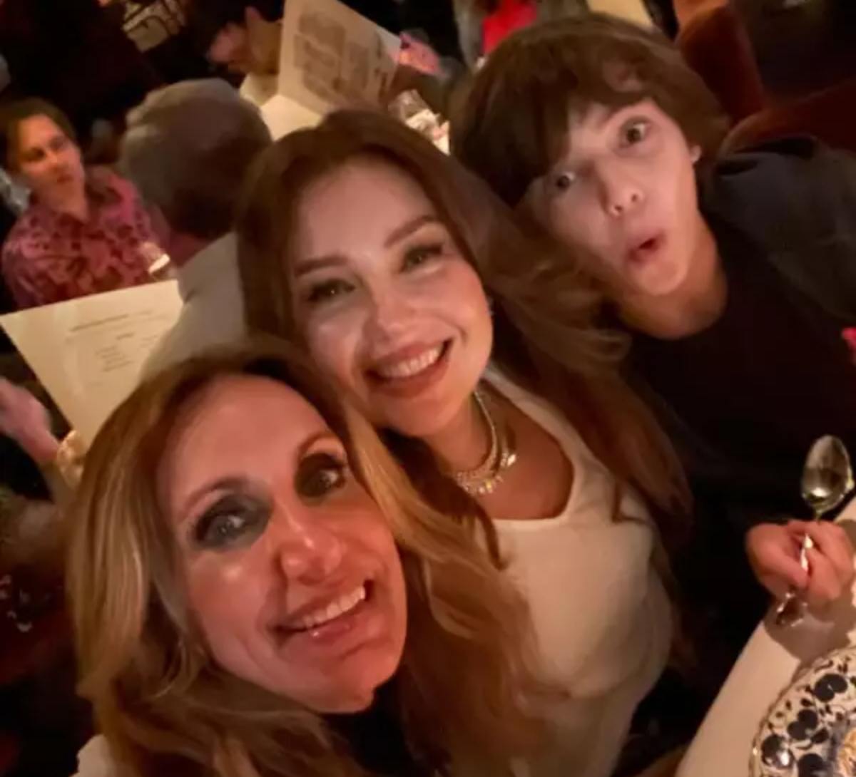 Lili Estefan, Thalia y su hijo Matthew Alejandro / Foto: Instagram