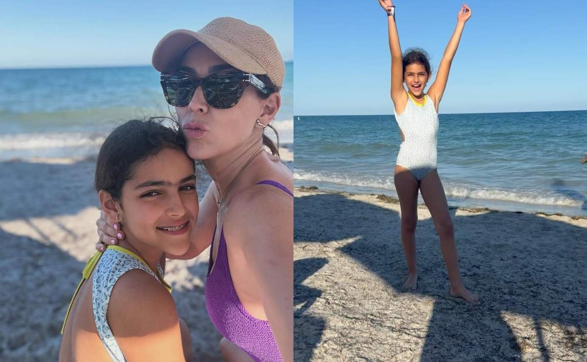 Jacky Bracamontes junto a su hija Caro / Fotos: Instagram