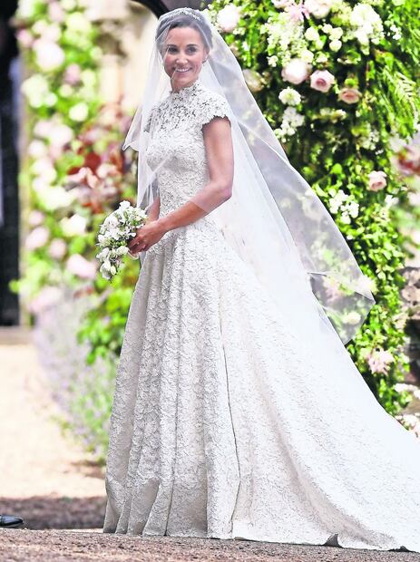 El vestido de novia de Pippa Middleton 