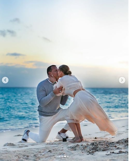 Fotos: Así le propuso matrimonio Alex Rodríguez a Jlo 