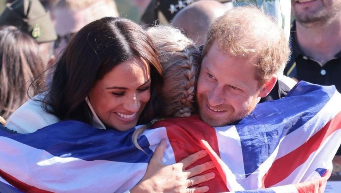 Meghan Markle y el príncipe Harry en una edición de los Invictus Games / Foto: Instagram
