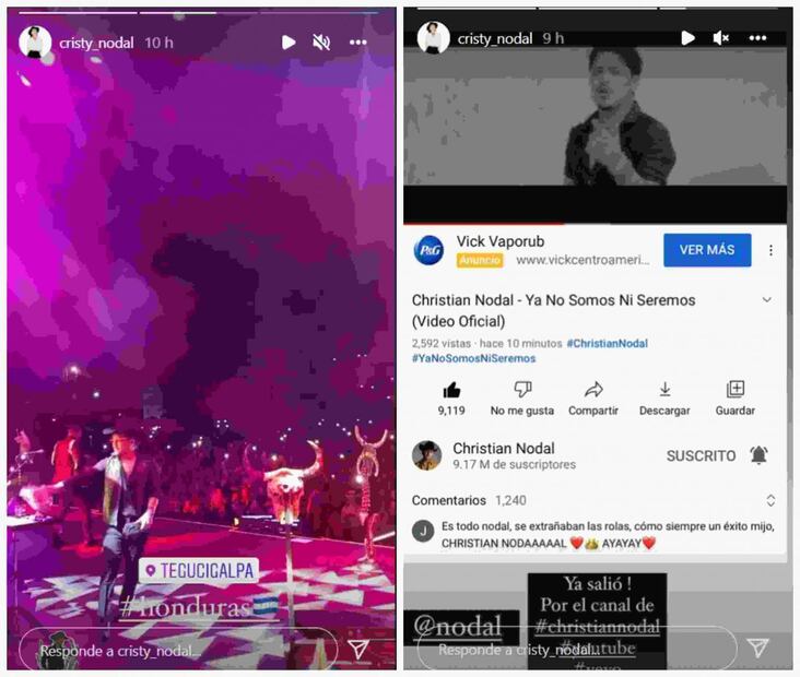 Christian Nodal estrena "Ya no somos ni seremos", a pocos días de su truene con Belinda