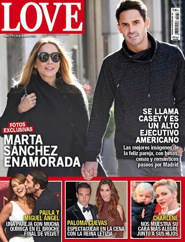 ¿Quién es el joven novio de Marta Sánchez?