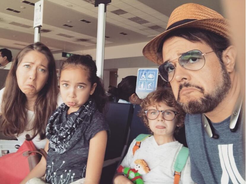 La foto más reciente de los hijos de Aleks Syntek 