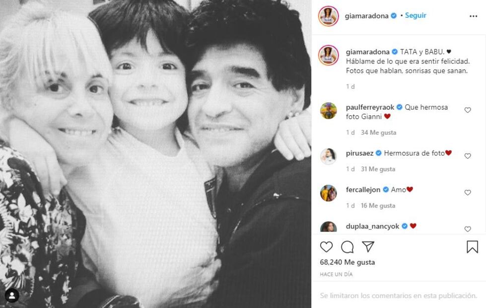 Diego Armando Maradona: Sus hijos lo recuerdan a 10 meses de su muerte