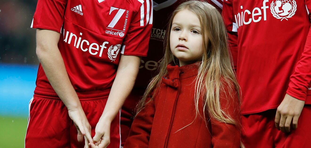 <p>Harper Beckham tiene cinco años y cada día está más hermosa y es más encantadora. <strong>(Fotos: Archivo e Instagram)</strong></p>
