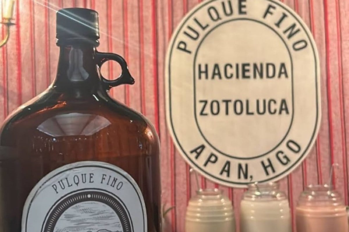 El pulque que se produce en la hacienda familiar. (Foto: Especial)