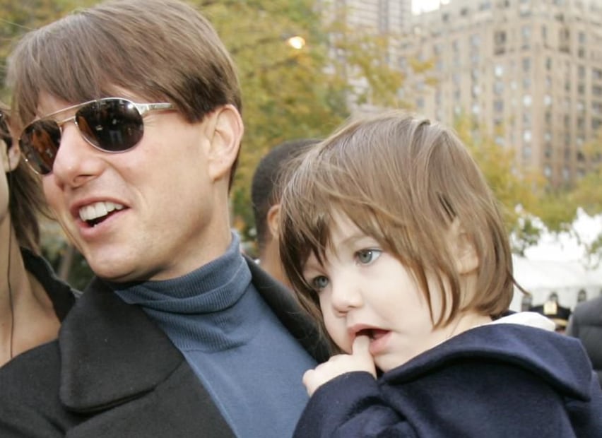 Suri y Tom Cruise / Foto: Archivo de El Universal