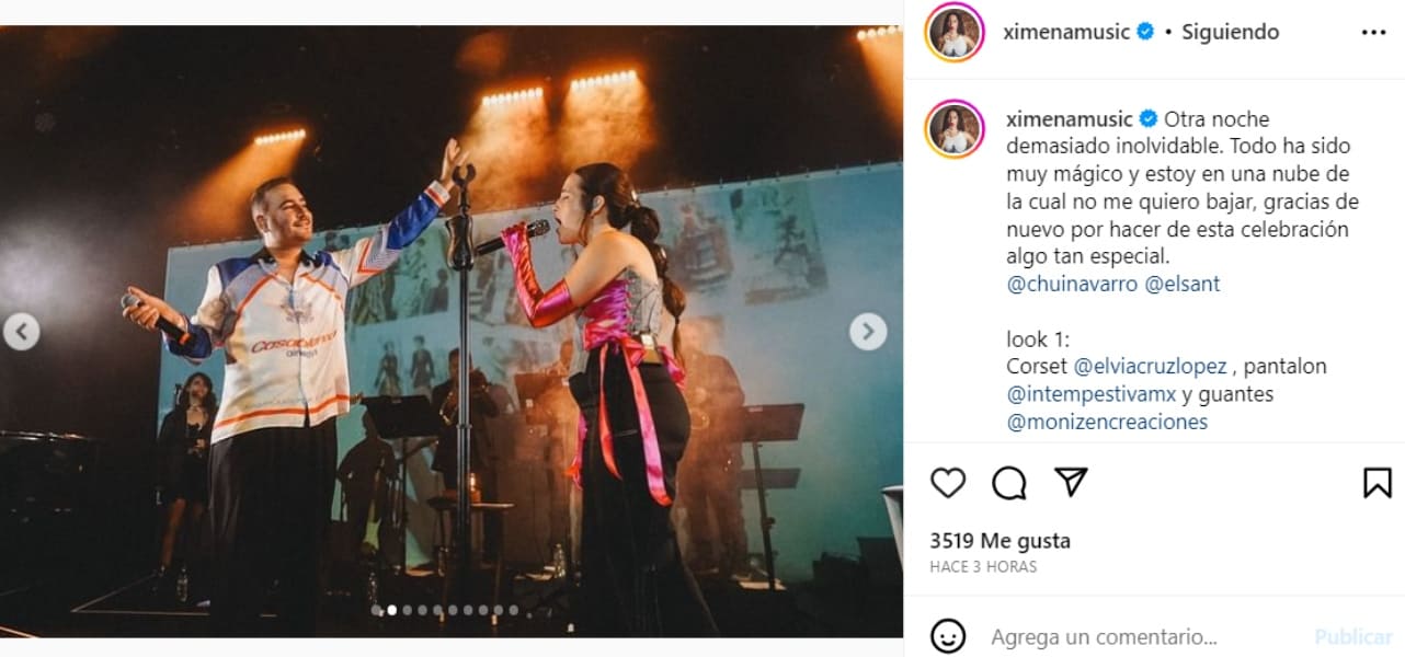 Instagram: @ximenamusic