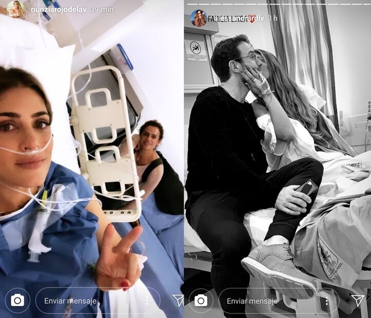 Nunzia Rojo de la Vega y Andrew Falasco a punto de conocer a Nicolás, su segundo bebé 