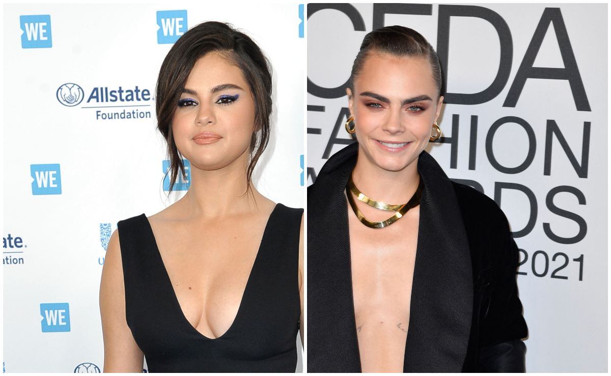 Así fue el beso entre Selena Gomez y Cara Delevingne
