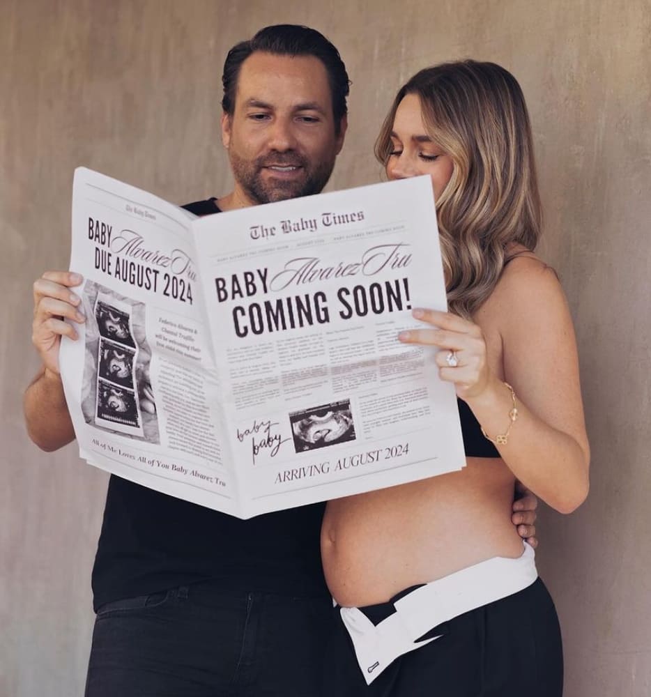 Chantal Tru y Federico Álvarez anuncian su embarazo / Instagram