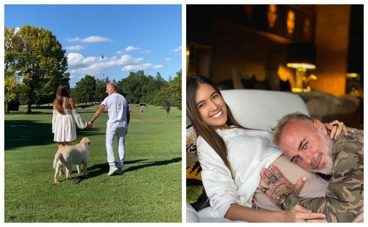 Gianluca Vacchi y su novia hacen divertido sketch de la Familia P.Luche