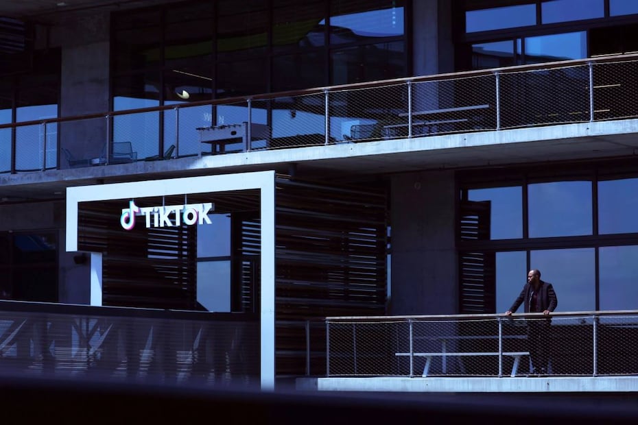 Las oficinas de Tik Tok, en Los Ángeles, California. (Foto: EFE)