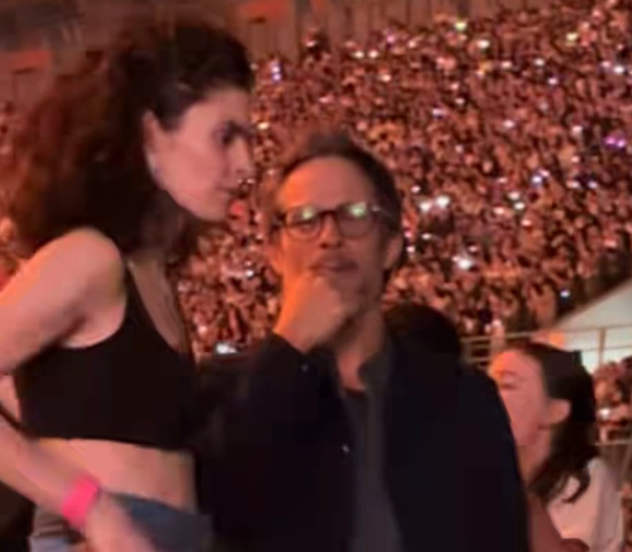 Gael García en concierto de Bad Bunny en CDMX 2025 / Foto: Instagram