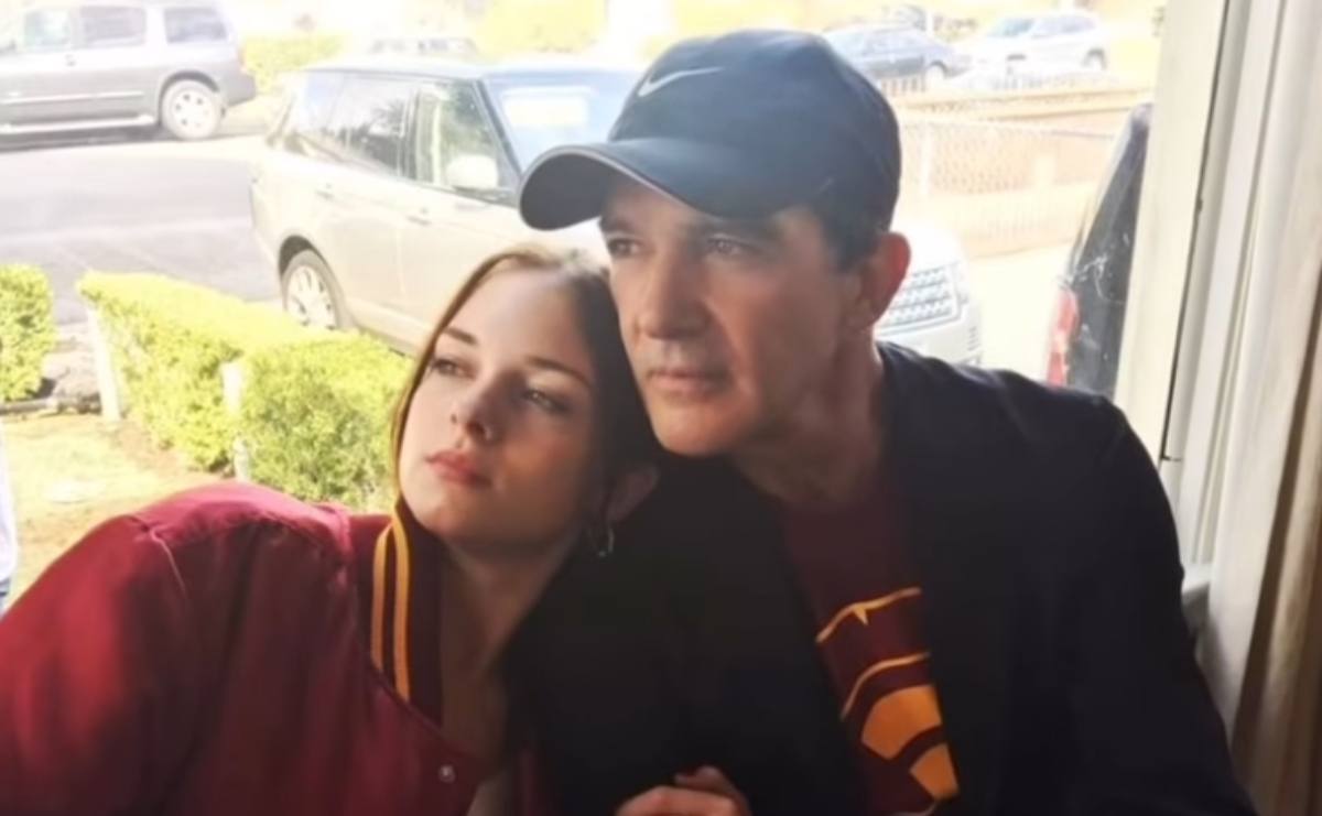 Antonio Banderas y su hija Stella Banderas / Foto: Instagram @antoniobanderas