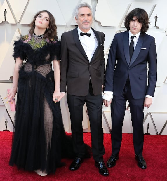 Tess Bu Cuarón, Alfonso Cuarón y Olmo Cuarón / EFE