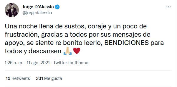 Jorge D’Alessio denuncia que a punta de pistola le robaron dos camionetas