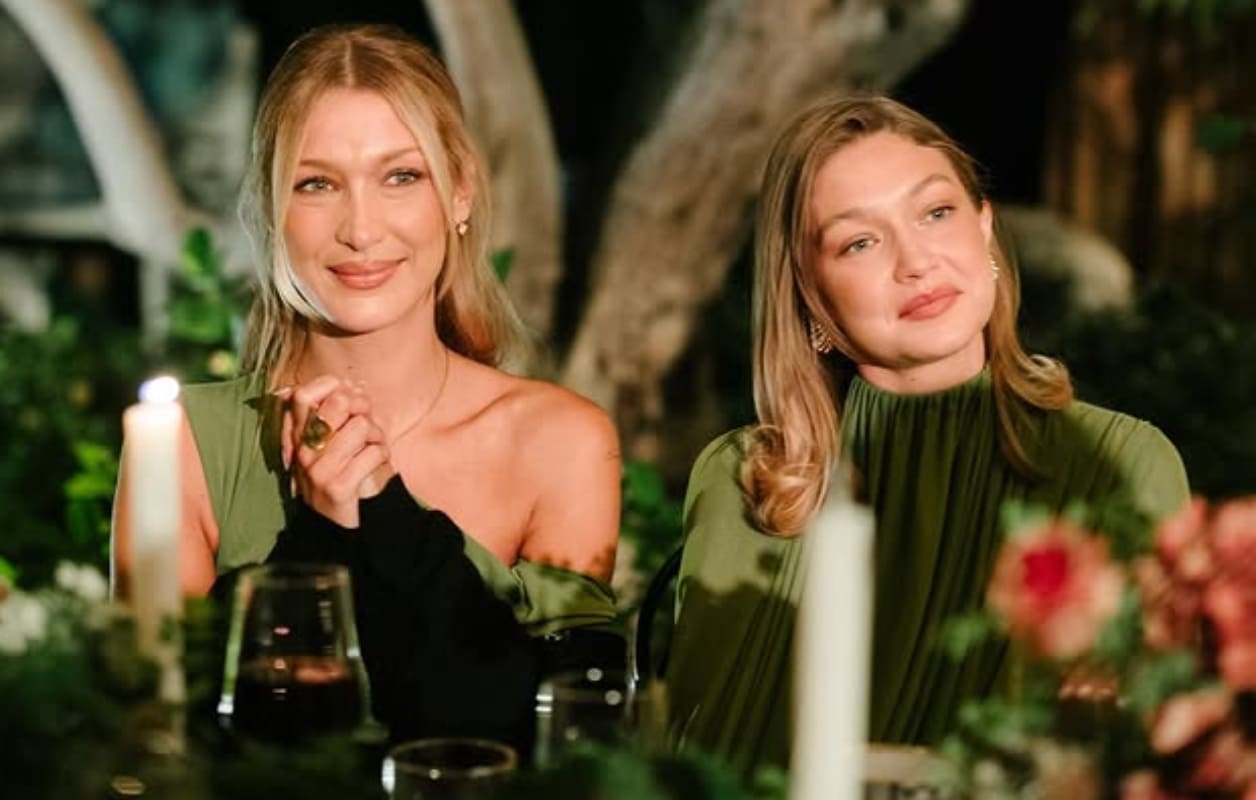 Bella y Gigi Hadid en la boda de su hermana Alana Hadid / Foto: Instagram