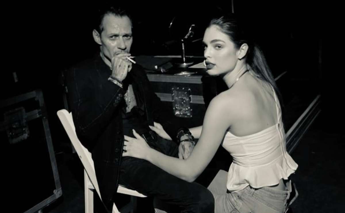 Marc Anthony y Nadia Ferreira / Foto: Instagram