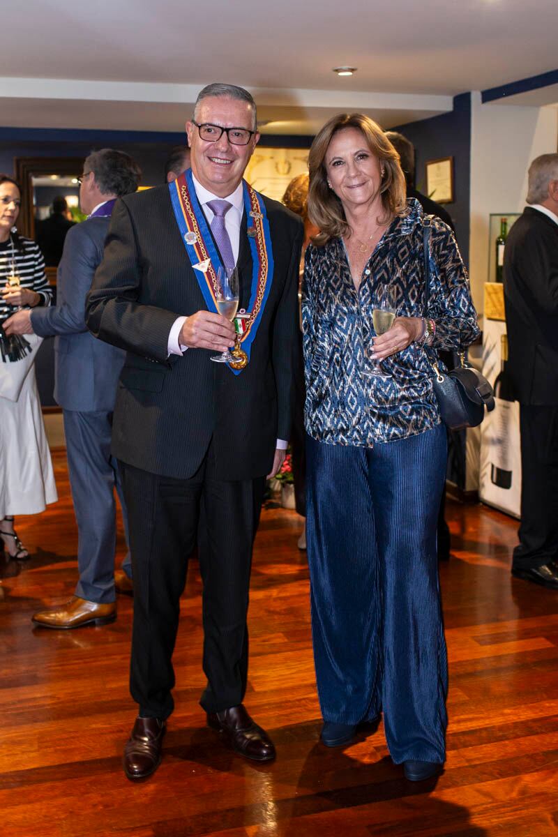 José Luis Salvatori y Queti Pasquel. (Foto: Esteban Torreblanca)