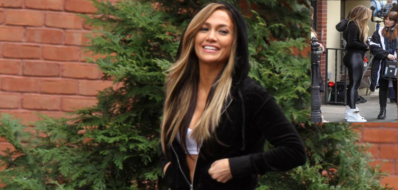 Los sexys leggins de Jennifer Lopez 