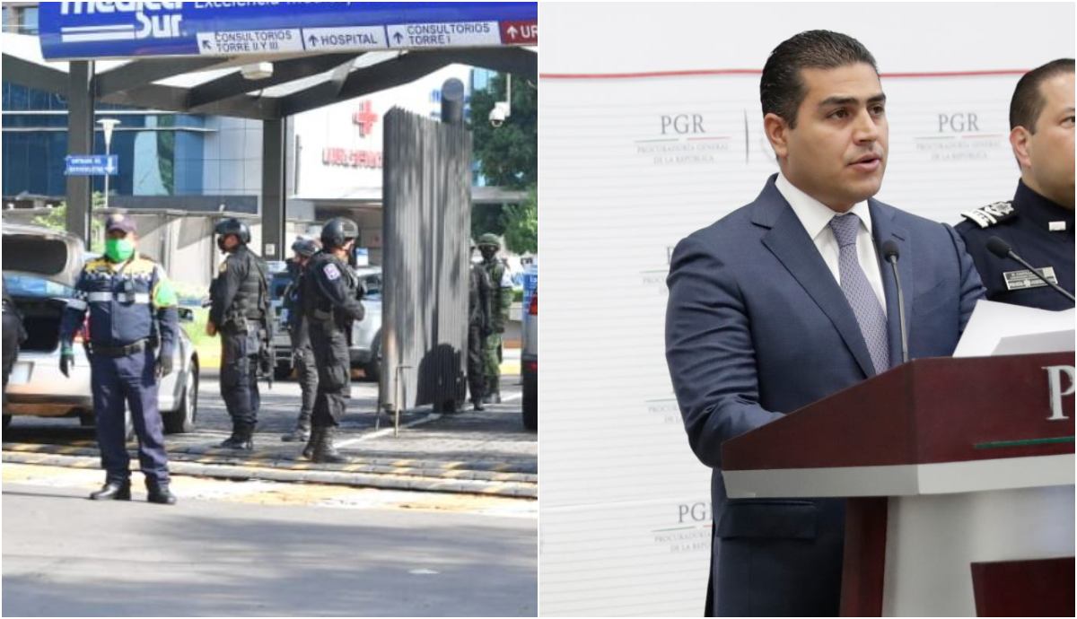 Blindan hospital que resguarda a Omar García Harfuch, Secretario de Seguridad de CDMX