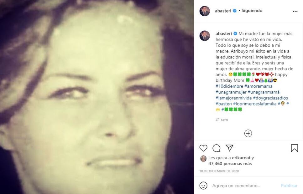 Alejandro, hermano de Luis Miguel, confirma homenaje a Marcela Basteri