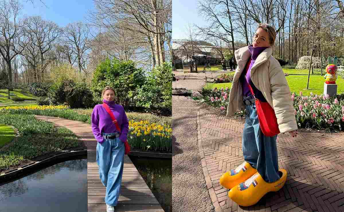 Ludwika Paleta compartió las mejores fotos de su visita a Ámsterdam / Fotos: Instagram