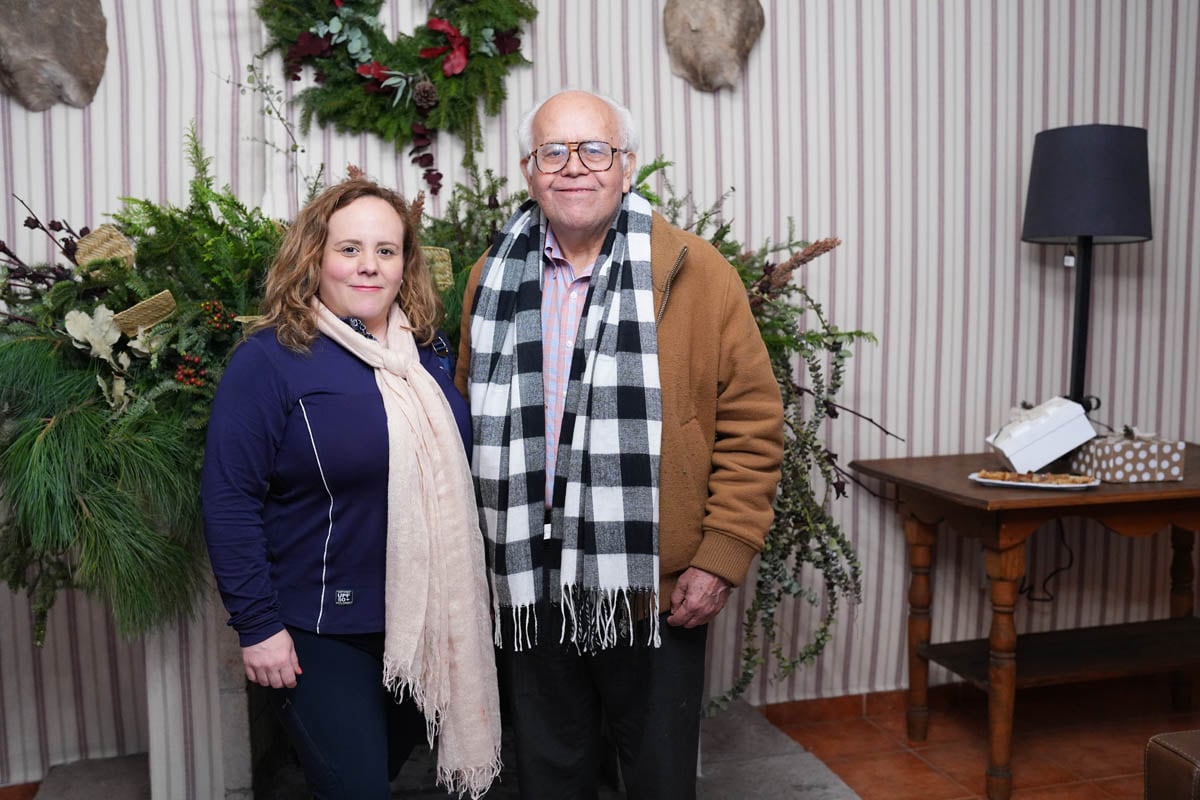 María y Alberto Velázquez. (Foto: Héctor Arjona)