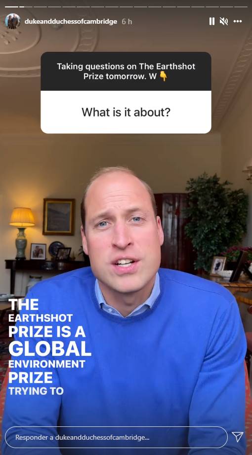 El príncipe William realiza una sesión de preguntas y respuestas en Instagram ¡y sabe hablar español!