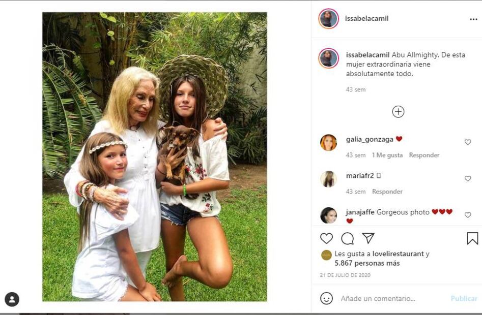 Issabela Camil lanzará línea de ropa fabricada en España