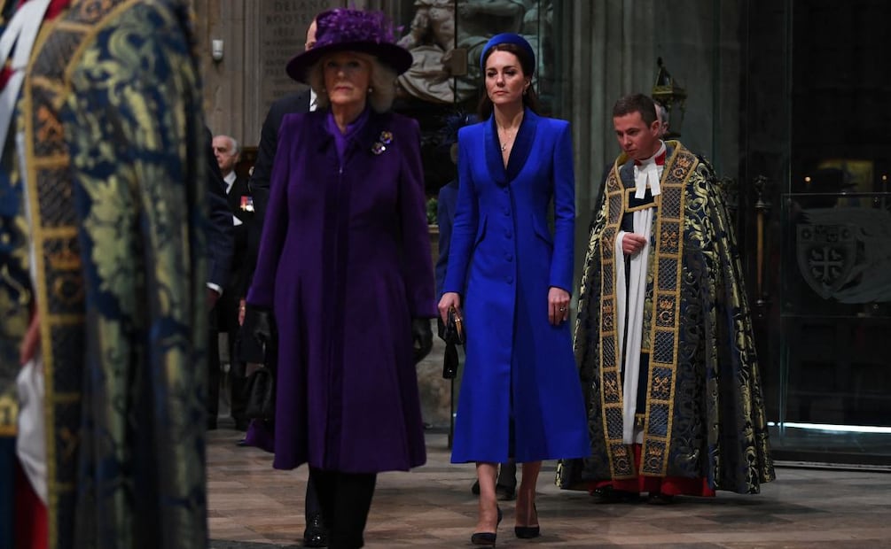 Sin la reina Isabel II, William y Kate presiden el Día de la Commonwealth