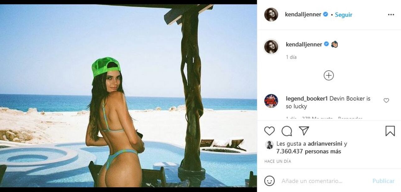 Así luce Kendall Jenner el bikini tendencia de este verano