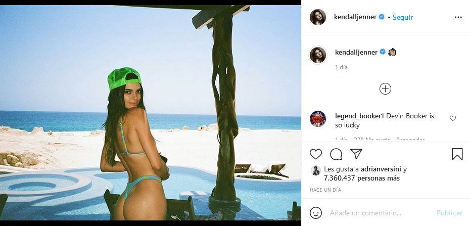 Así luce Kendall Jenner el bikini tendencia de este verano