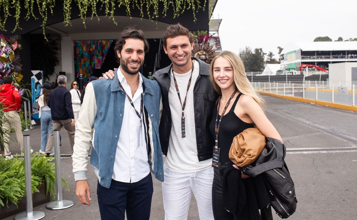 Rodrigo Hajj, Arturo Elias Slim y Paola Albarrán / Foto: Esteban Torreblanca