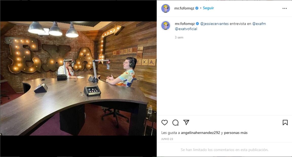 Fofo Márquez es acusado por influencer de no pagar en un antro