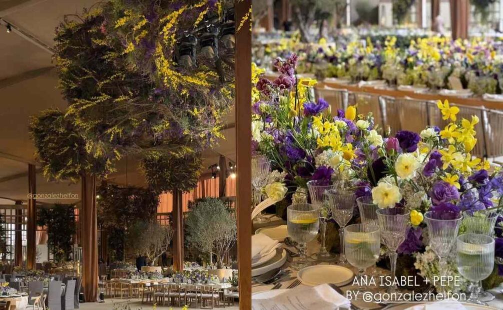 La recepción de la boda de Ana Isabel Slim y Pepe Chedraui / Fotos: Instagram