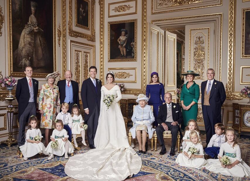 Las fotos oficiales de la princesa Eugenia y Jack Brooksbank después de su romántica boda