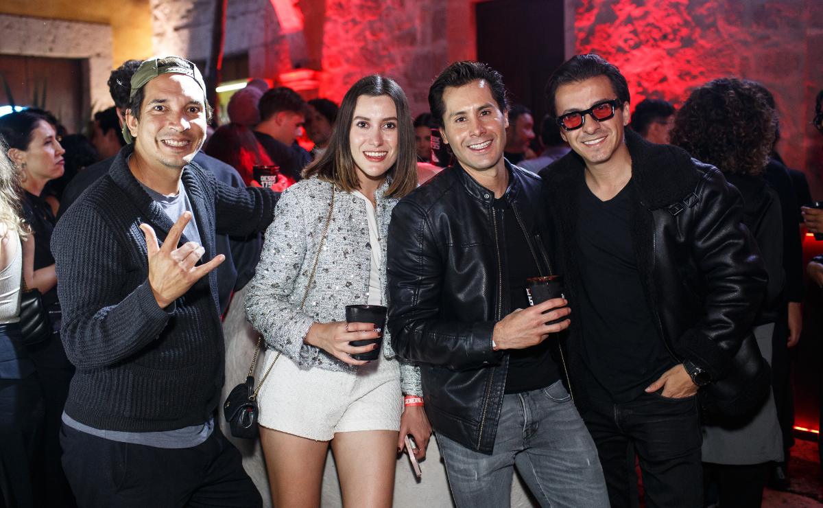 Emilio Ochoa, Diana Astudillo, Alán Ruiz y Gerardo Ponce de León / Foto: Esteban Torreblanca