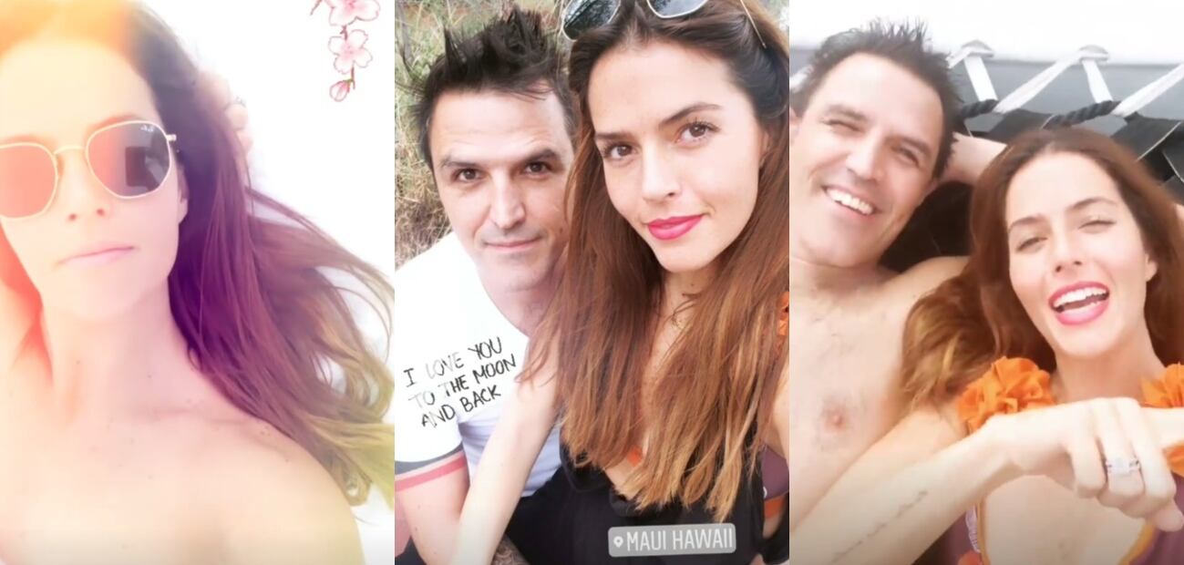 Así celebran su segundo año de casados Claudia Álvarez y Billy Rovzar 