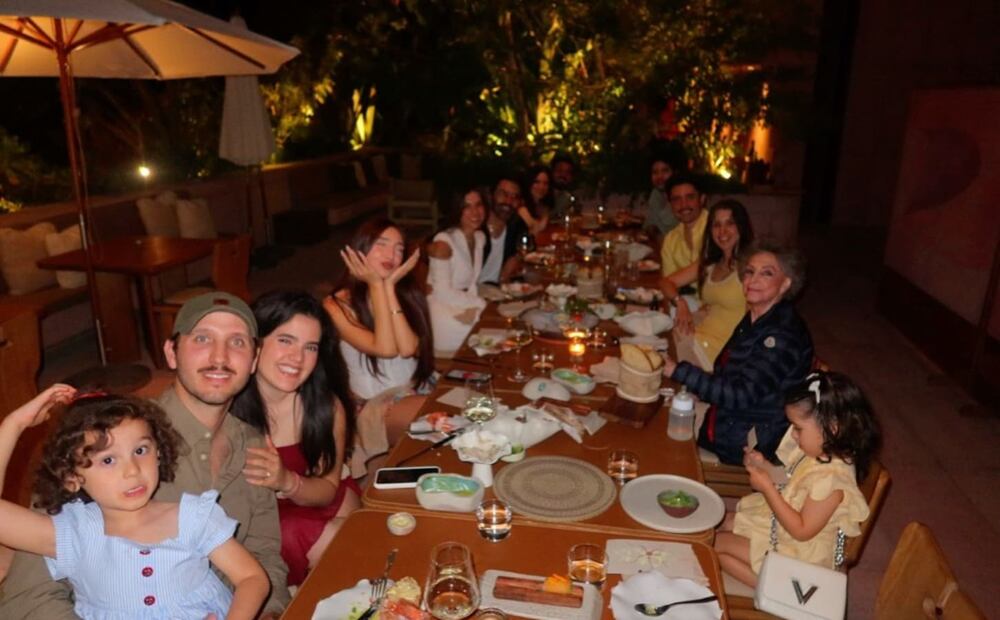Alejandro Fernández y su familia / Foto: Instagram