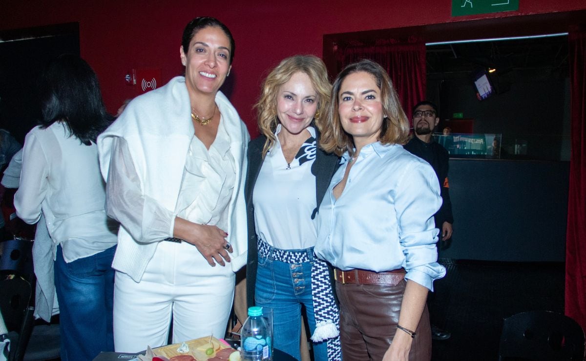 Margarita Escudero, Rebe Yáñez y Marcela Pérez Krieb / Foto: Angélica Chema