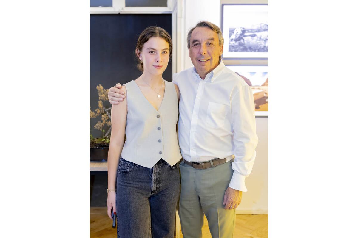 Hannah y Emilio Azcárraga. (Foto: Edgar Silva Fuentes S.)
