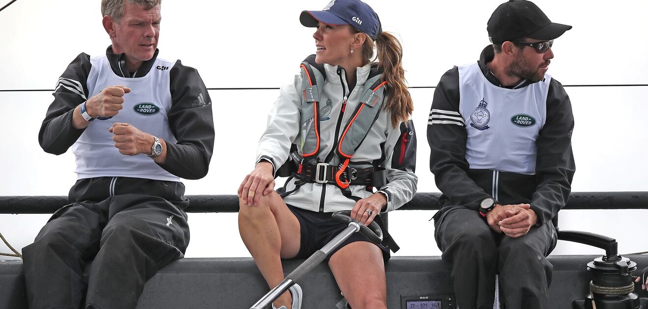 FOTOS: Espectacular Kate Middleton en la regata de King's Cup