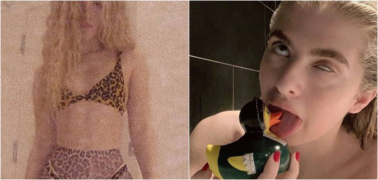 Anaïs Gallagher, la sensual hija del cantante británico Noel Gallagher, comparte foto en topless 