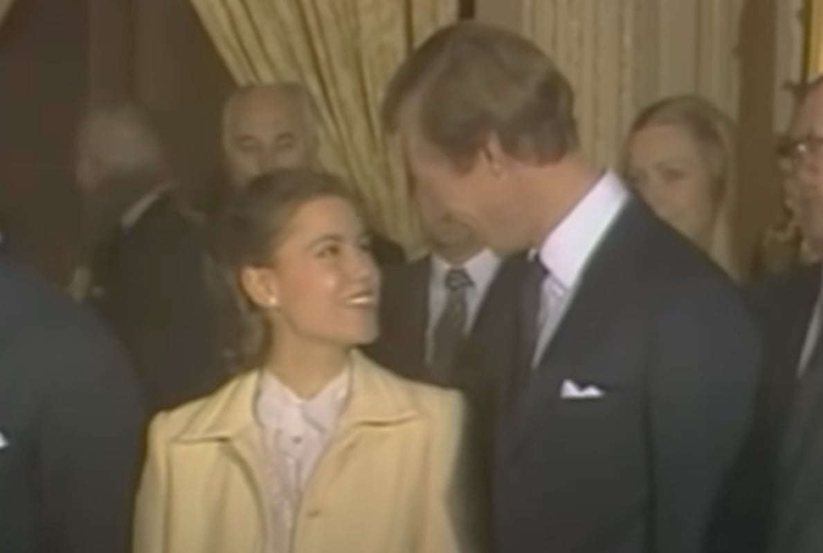 Enrique, duque de Luxemburgo, con María Teresa Mestre / Foto: Captura de Youtube