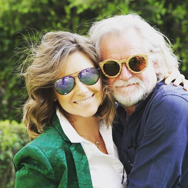 Foto: Ludwika Paleta celebra a su papá con una emotiva fotografía