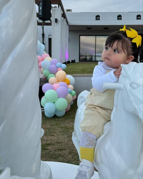 Cazzu comaprtió adorables fotos del cumpleaños de Inti / Foto: Instagram